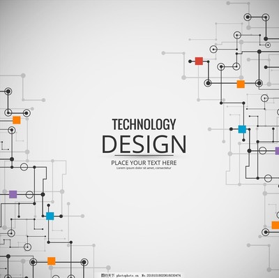 電子科技底紋圖片